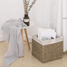 Load image into Gallery viewer, Jumbo Vietnamese Seagrass Foldable Basket
