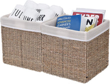 Load image into Gallery viewer, Jumbo Vietnamese Seagrass Foldable Basket