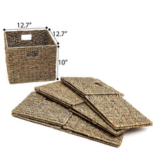 Load image into Gallery viewer, Jumbo Vietnamese Seagrass Foldable Basket