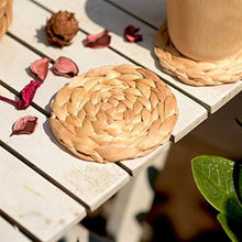 Load image into Gallery viewer, Premium Vietnamese Water Hyacinth Coasters