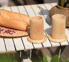 Load image into Gallery viewer, Premium Vietnamese Water Hyacinth Coasters